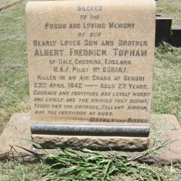 TOPHAM Albert Fredrick -1942