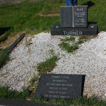 TURNER Alex 1906-1986 :: MAGRATH Harriet Caie -1958