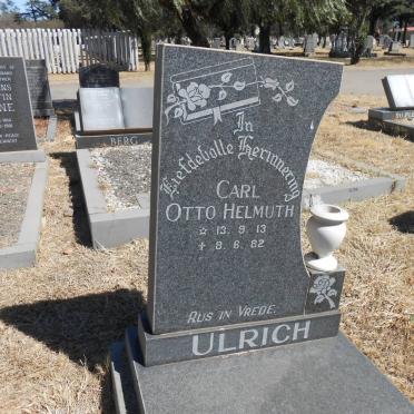 ULRICH Carl Otto Helmuth 1913-1982