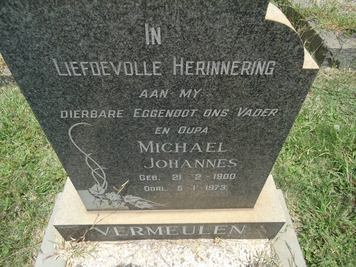 VERMEULEN Michael Johannes 1900-1973
