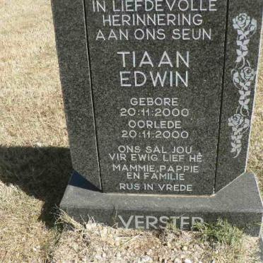 VERSTER Tiaan Edwin 2000-2000