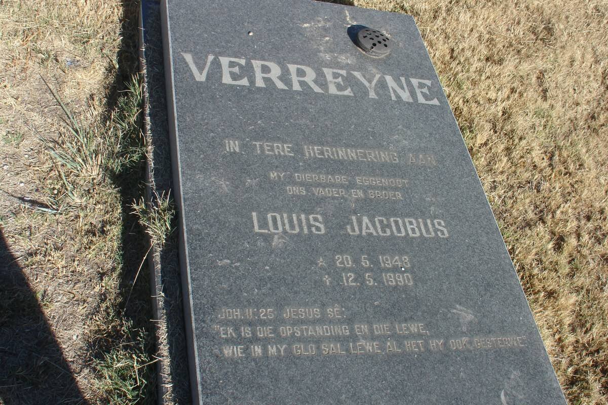 VERREYNE Louis Jacobus 1948-1990