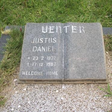 VENTER Justus Daniel 1932-1987