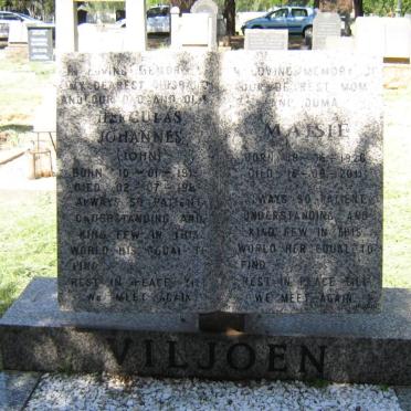 VILJOEN Hercules Johannes 1919-198? &amp; Maisie 1926-2011