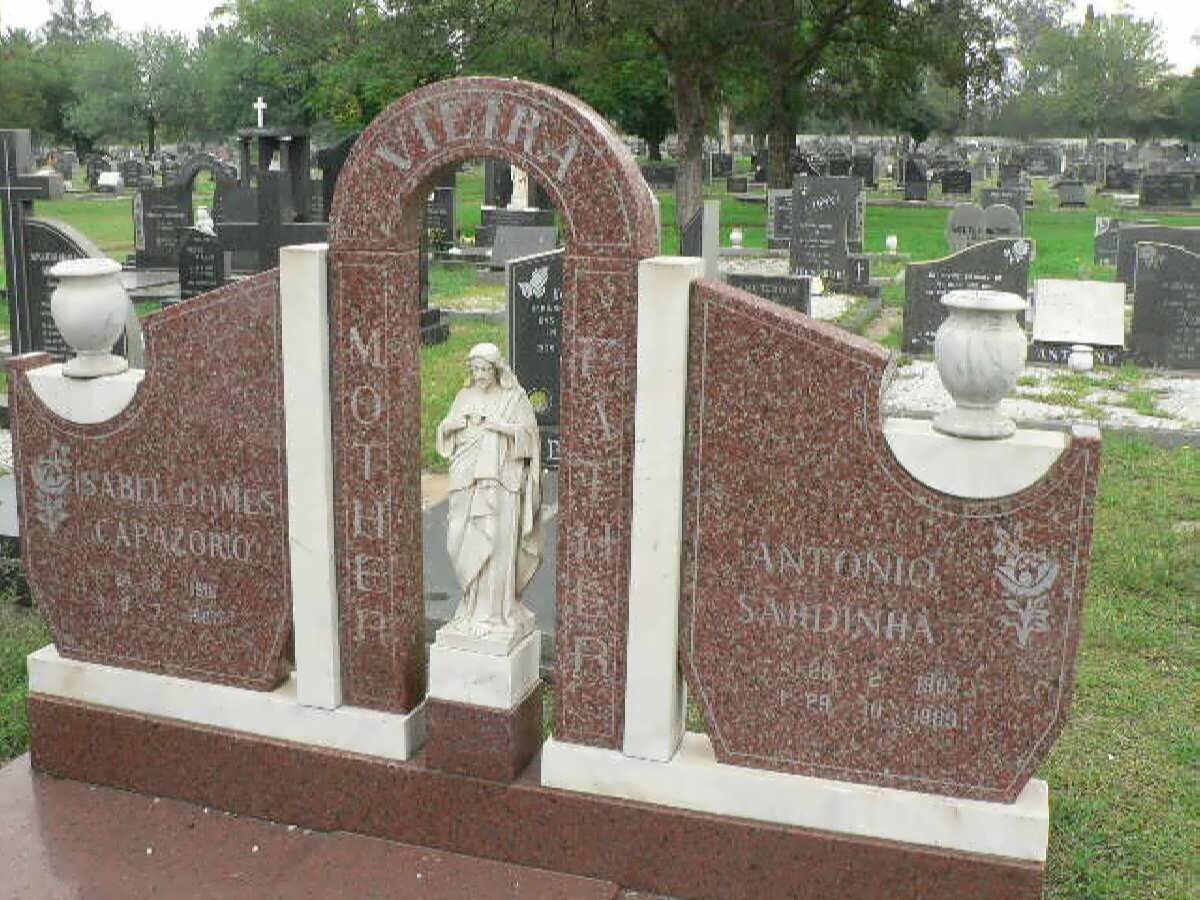 VIEIRA Antonio Sardinha 1907-1989 &amp; Isabel Gomes Capazorio 1916-1987