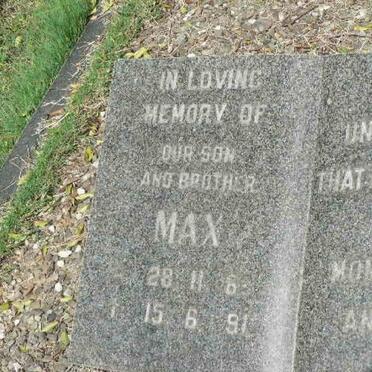 VUUREN Max, Jansen van 19??-1991