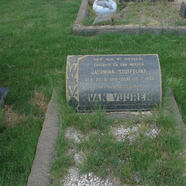 VUUREN Jacomina Stoffelina, van 1915-1956