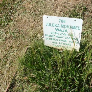 WAJA Juleka Mohamed 1948-2009