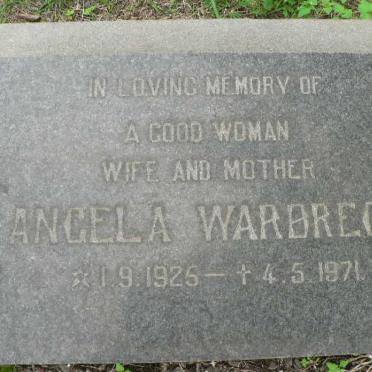WARBRECK Angela 1925-1971