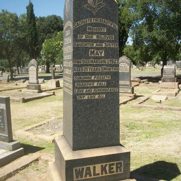 WALKER Margaret Shields -1939 :: WALKER May -1927