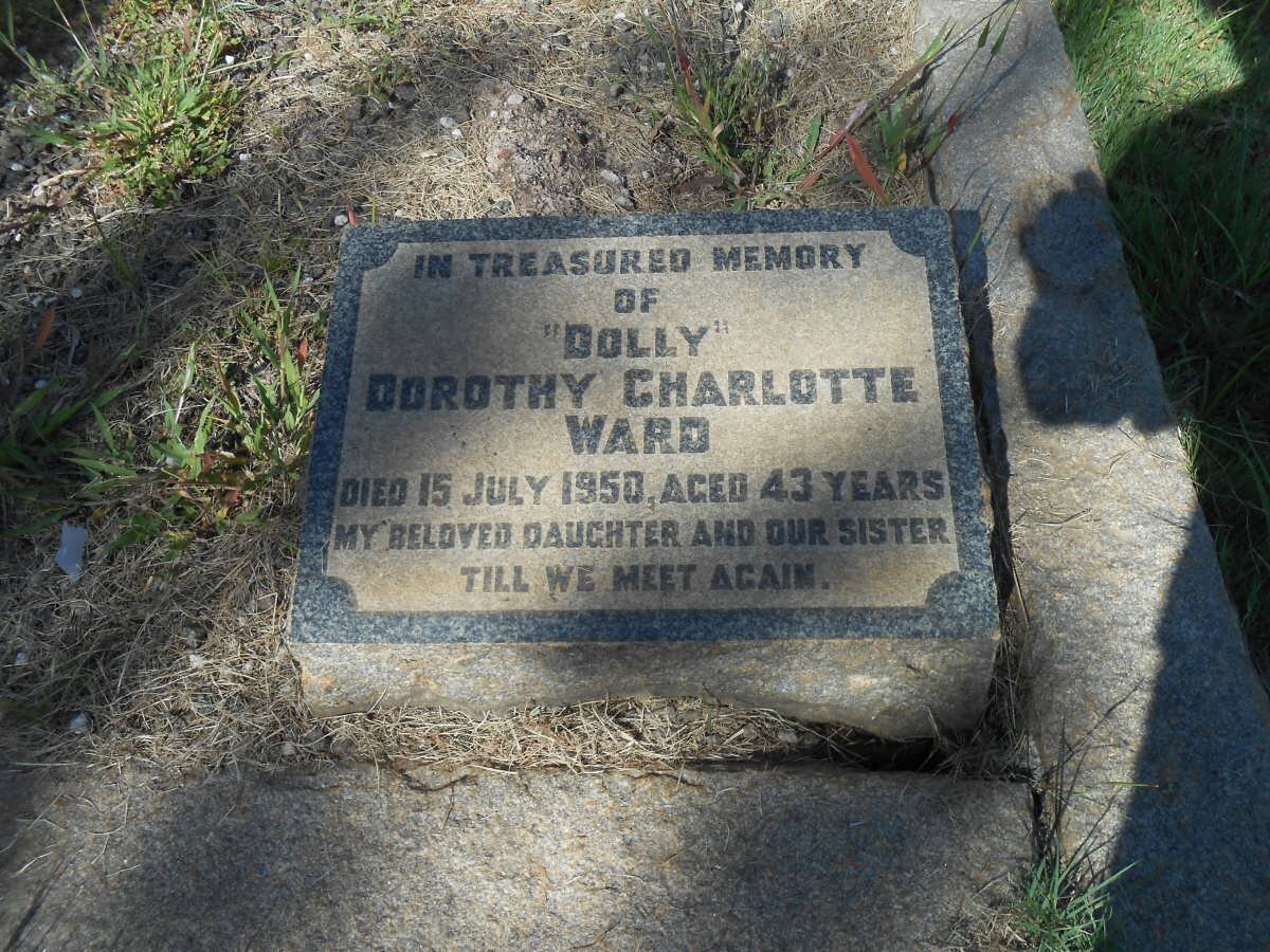 WARD Dorothy Charlotte -1950