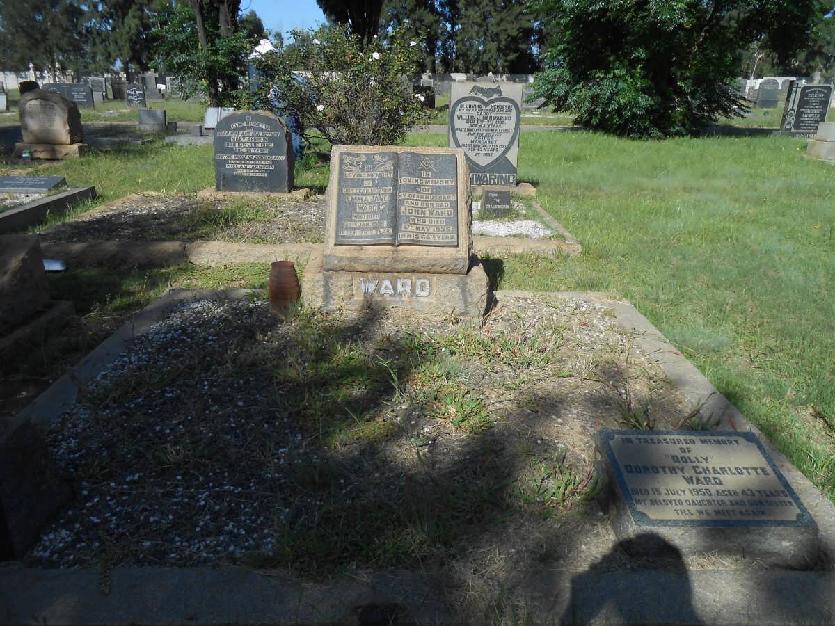 WARD John -1935 &amp; Emma Jane -1956  :: WARD Dorothy Charlotte -1950