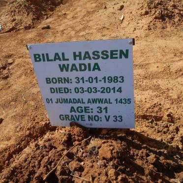 WADIA Bilal Hassen 1983-2014