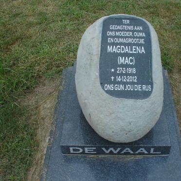 WAAL Magdalena, de 1918-2012