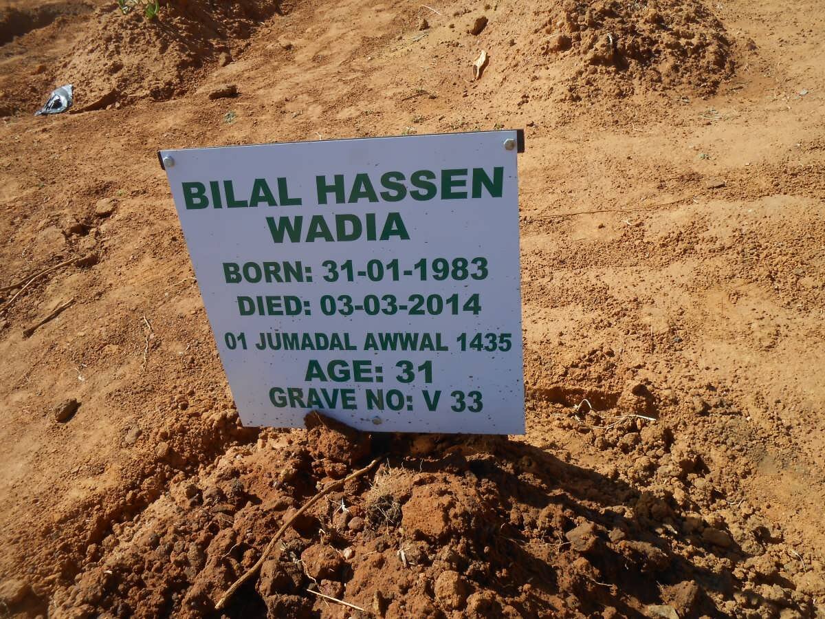 WADIA Bilal Hassen 1983-2014