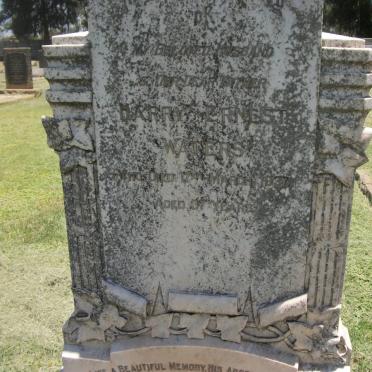 WATERS Harry Ernest -1937