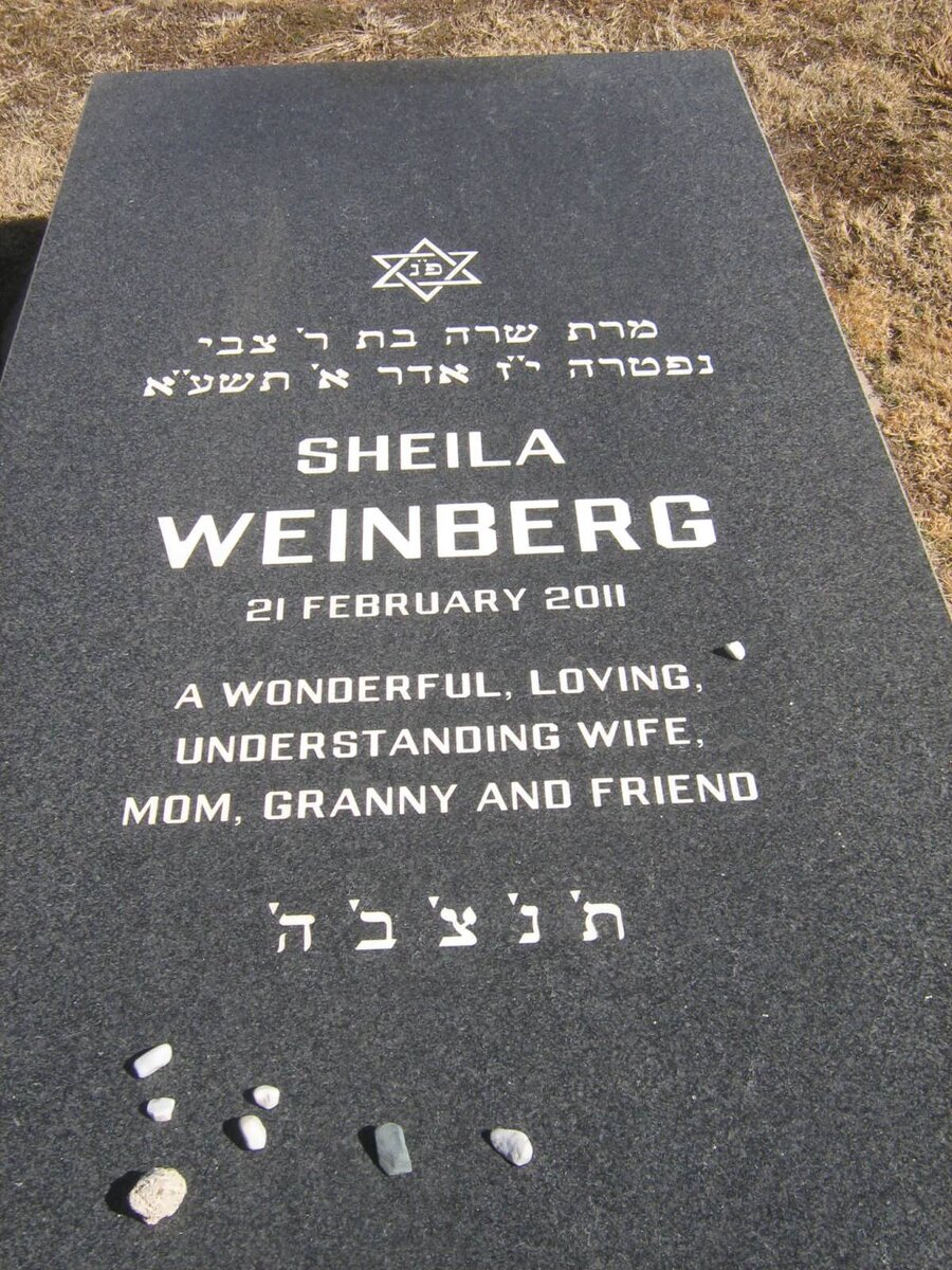 WEINBERG Sheila -2011