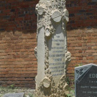 WEPENER Edgar Darlington -1918 :: WEPENER Eddie -1983 :: WEPENER Johanna 1885-1960