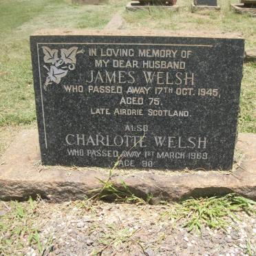 WELSH James -1945 &amp; Charlotte -1969