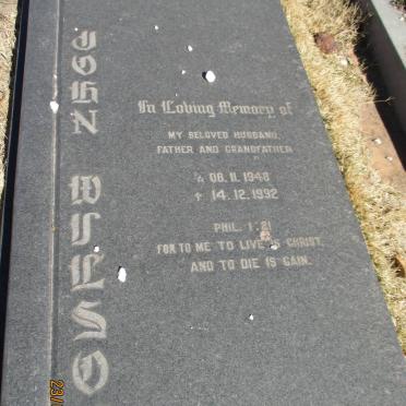 WILSON John 1948-1992