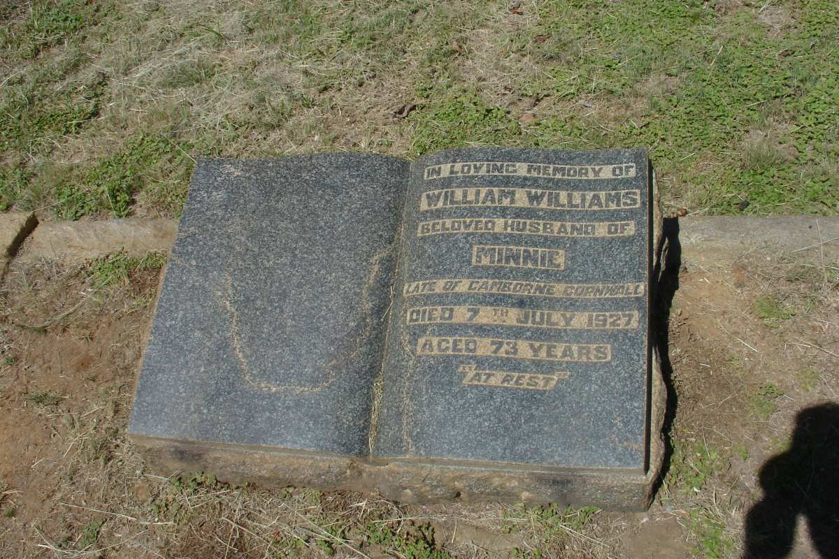 WILLIAMS William -1927