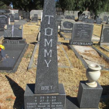 WILLIAMS Tommy 1954-1987