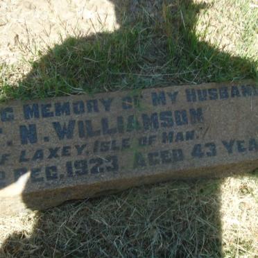 WILLIAMSON T.N. -1923