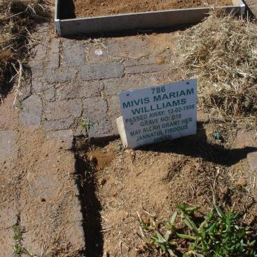 WILLIAMS Mivis Mariam -1998