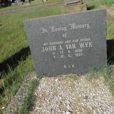 WYK John H., van 1890-1957