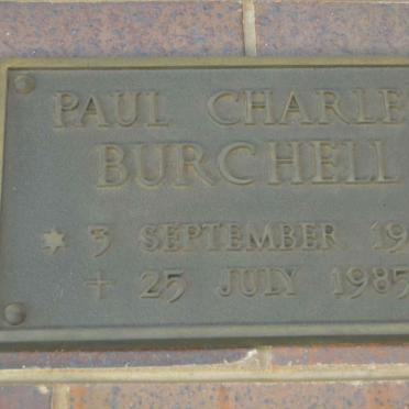 BURCHELL Paul Charles 1962-1985