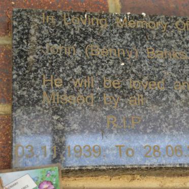 BANKS John 1939-2013