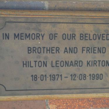 KIRTON Hilton Leonard 1971-1990