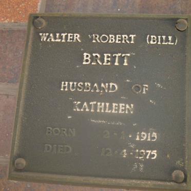 BRETT Walter Robert 1915-1975