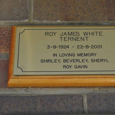 TERNENT Roy James White 1924-2001