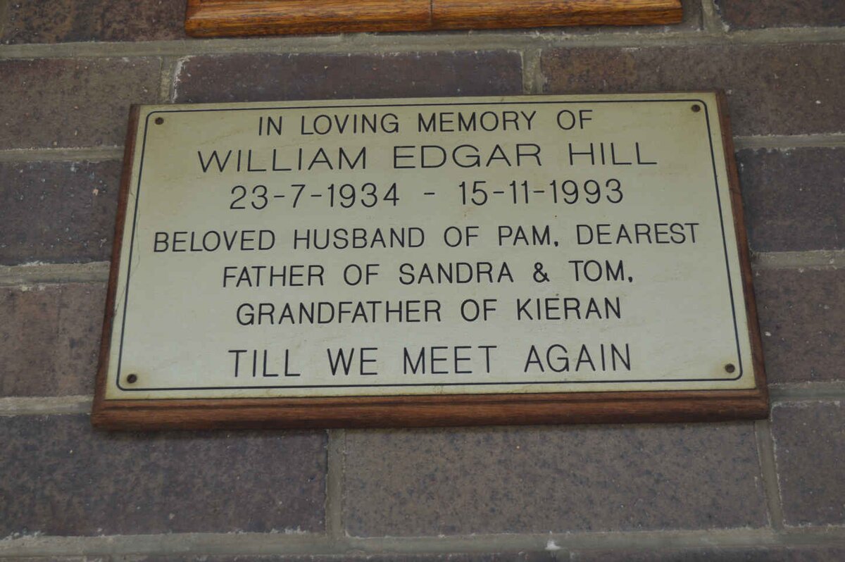 HILL William Edgar 1934-1993