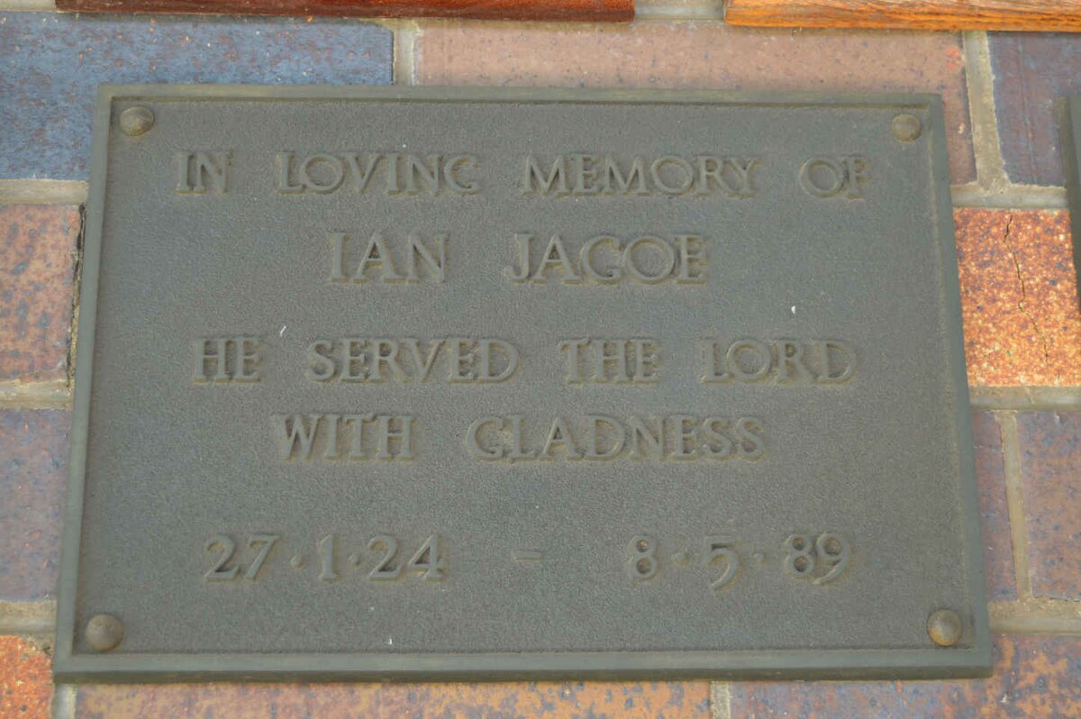 JAGOE Ian 1924-1989