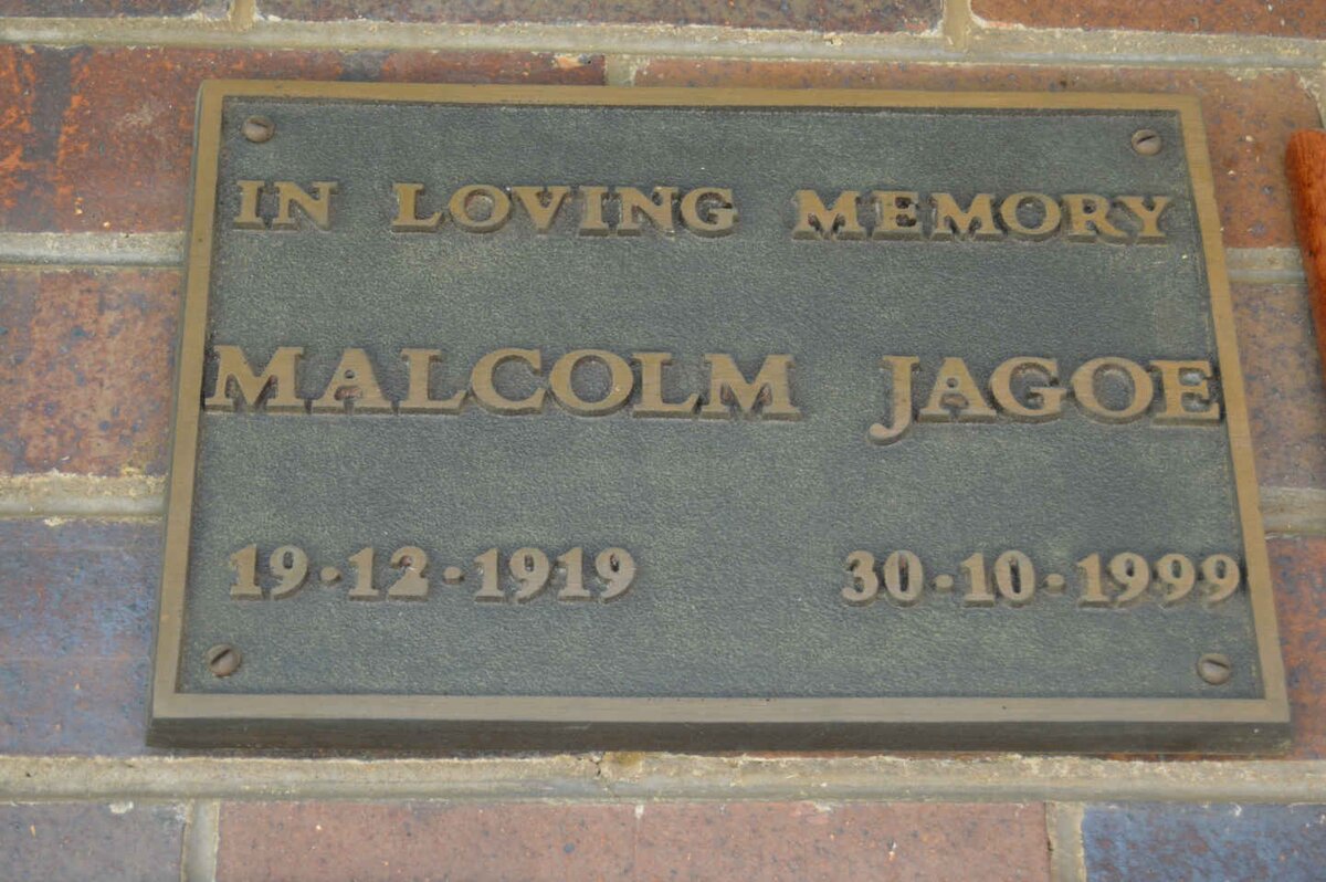 JAGOE Malcolm 1919-1999