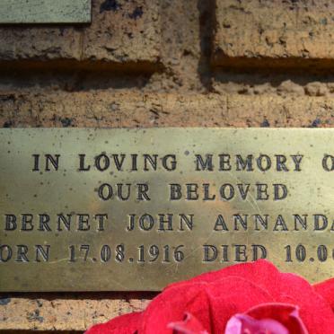 ANNANDALE Bernet John 1916-1998