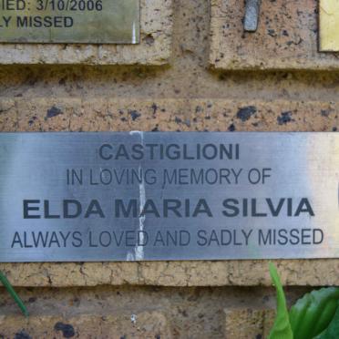 CASTIGLIONI Elda Maria Silvia