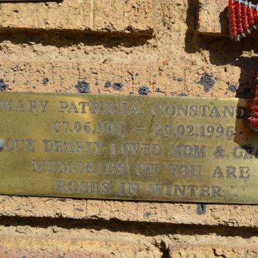 CONSTAND? Mary Patricia 1911-1996