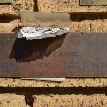 CAIRNS Sandy 1916-2005