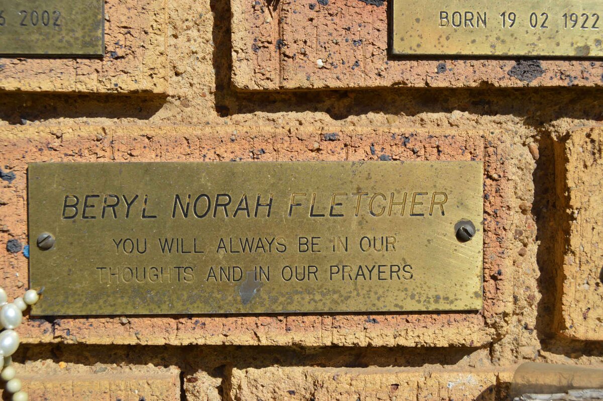 FLETCHER Beryl Norah