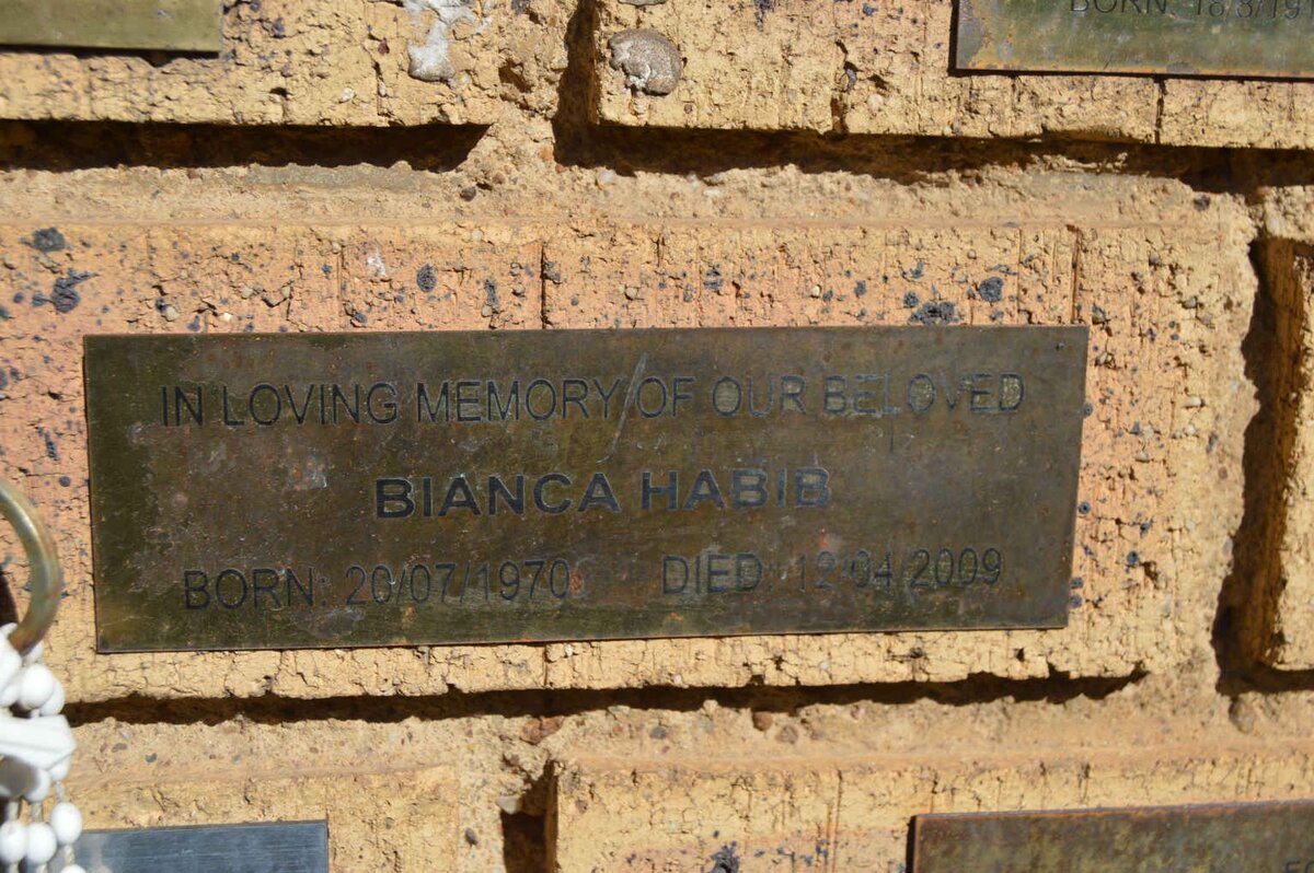 HABIB Bianca 1970-2009