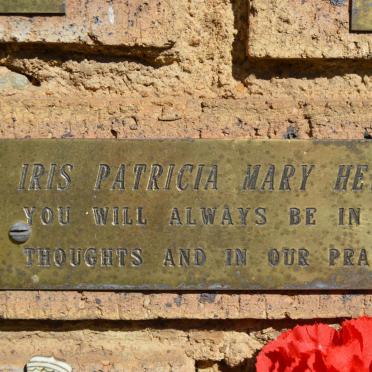 HEWITT Iris Patricia Mary