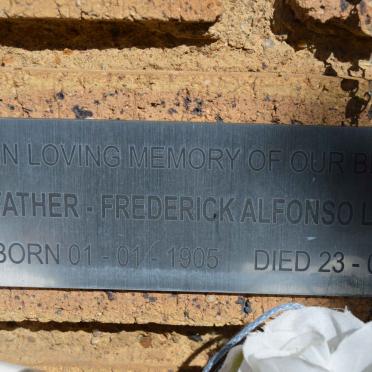 LOMBARD Frederick Alfonso 1905-1988