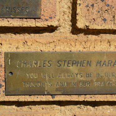 MARAIS Charles Stephen