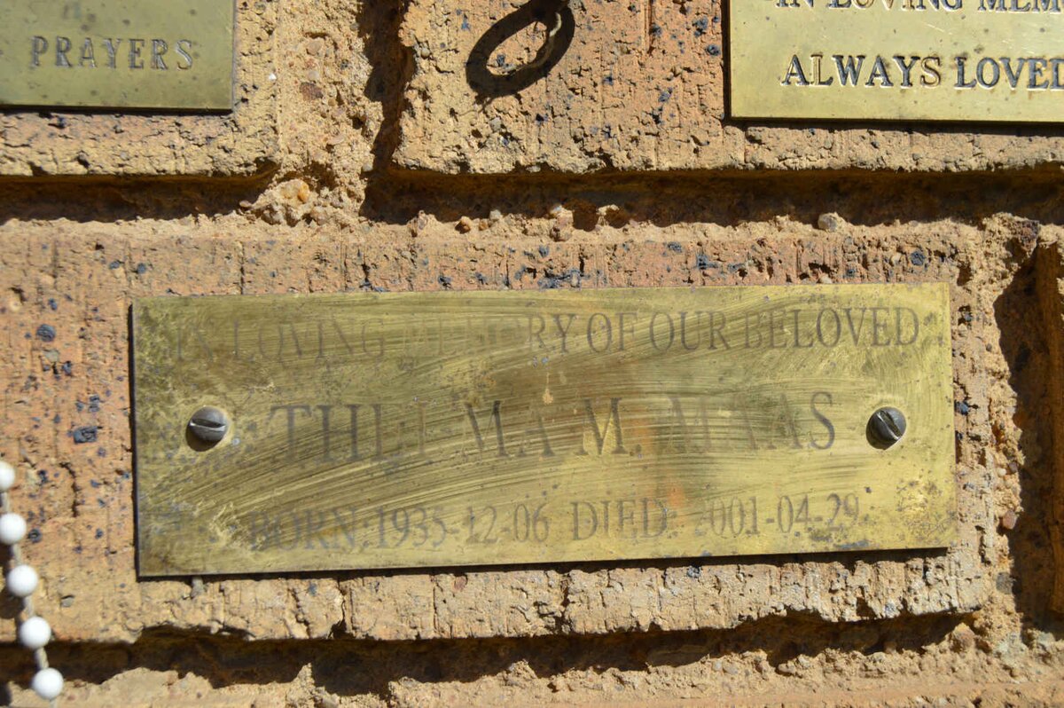 MAAS Thelma M. 1935-2001