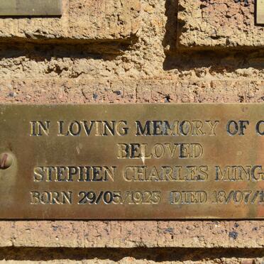 MINGAY Stephen Charles 1923-1994