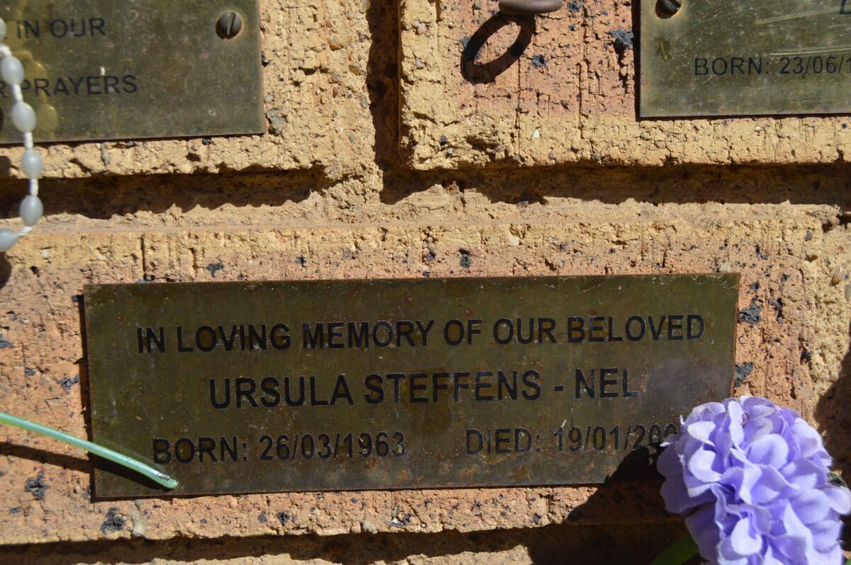 NEL Ursula nee STEFFENS 1963-200?