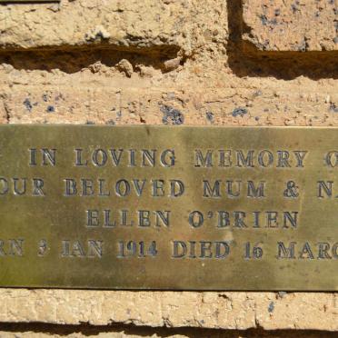 O'BRIEN Ellen 1914-1997